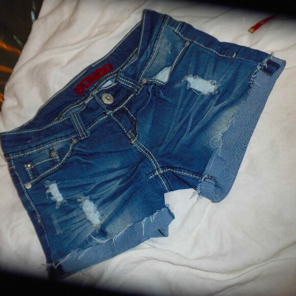 BONGO DENIM SHORTS FOR WOMEN - Picture 1 of 7